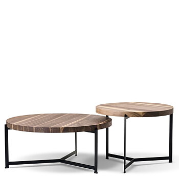 Plateau Coffee & Side Table - Walnut