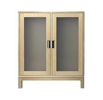 Roma Display cabinet low birch - G.A.D