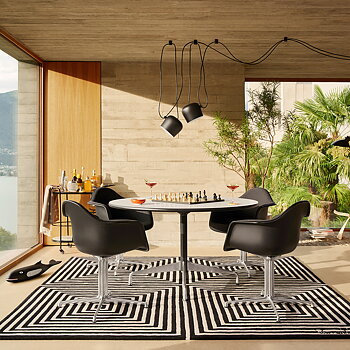 Eames Segmented round Table Ø130 cm - Vitra