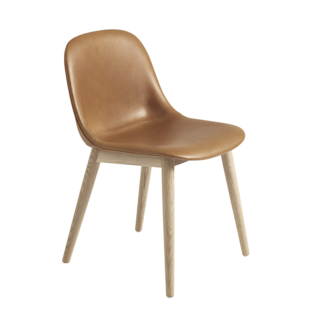 Fiber Side Chair Wood Base  - 12