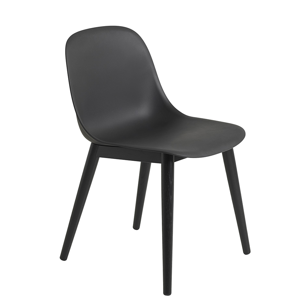 Fiber Side Chair Wood Base  - 8