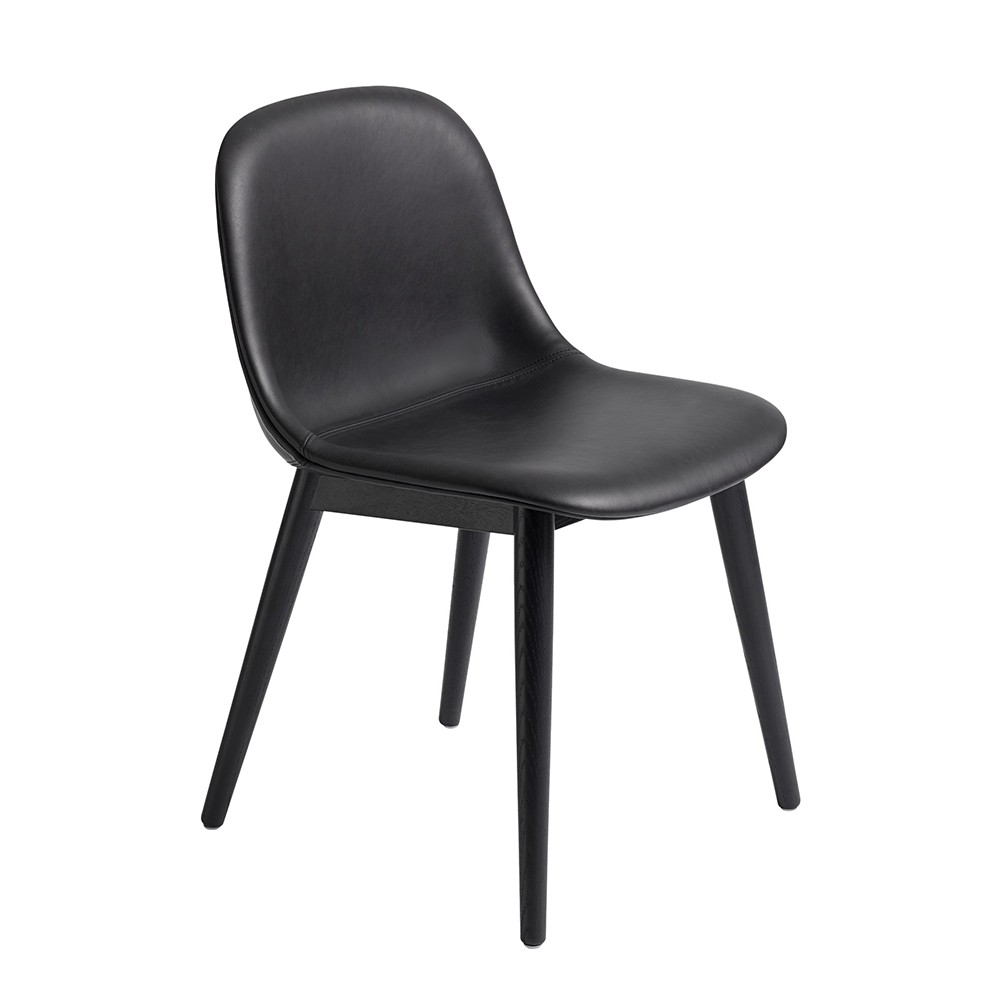 Fiber Side Chair Wood Base  - 11
