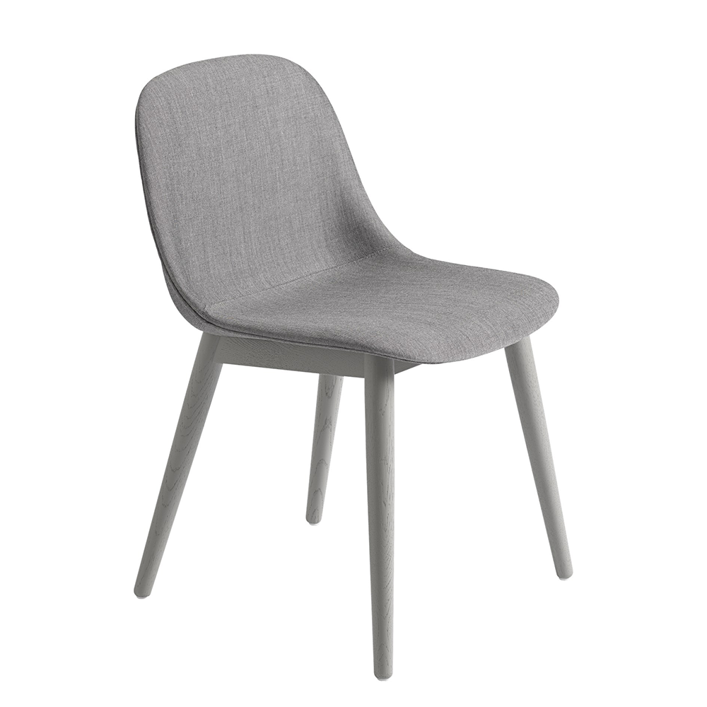Fiber Side Chair Wood Base  - 9