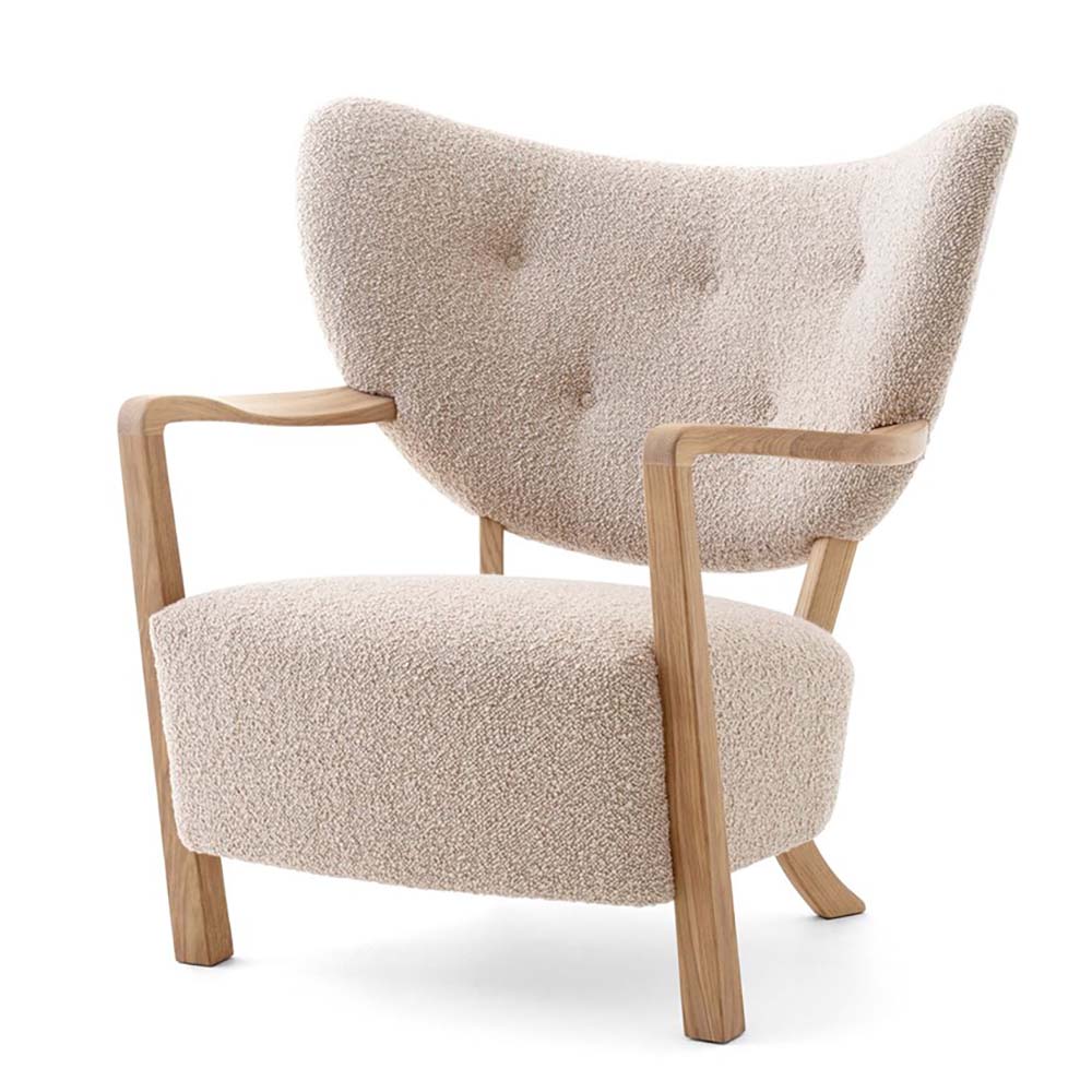 Wulff Lounge Chair ATD2 Fabric - & Tradition - Quickship