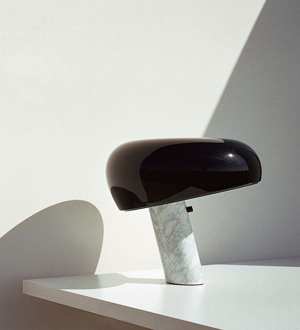 Snoopy Table lamp (black) - in stock - Flos - 4