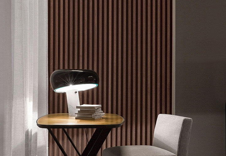 Snoopy Table lamp (black) - in stock - Flos - 5