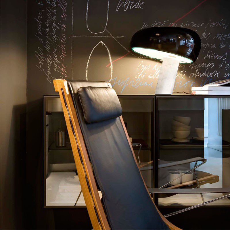 Snoopy Table lamp (black) - in stock - Flos - 2