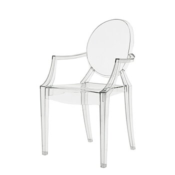 Louis Ghost Karmstol Kristall - Designfynd/Skyltex* - Kartell