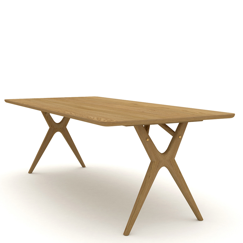 Amelia Table - Rectangular (Ash several choices) - Kristensen & Kristensen - 8