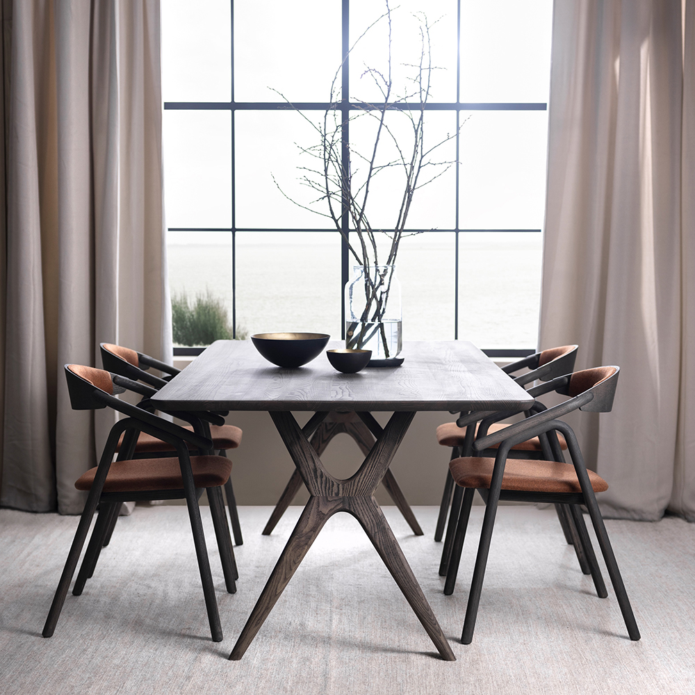 Amelia Table - Rectangular (Ash several choices) - Kristensen & Kristensen - 4