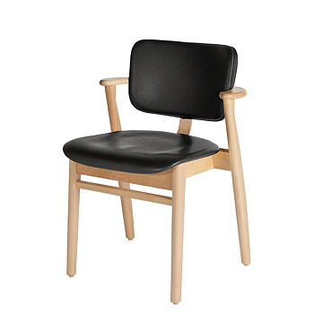 Domus Chair w. Leather Seat & Back - Artek