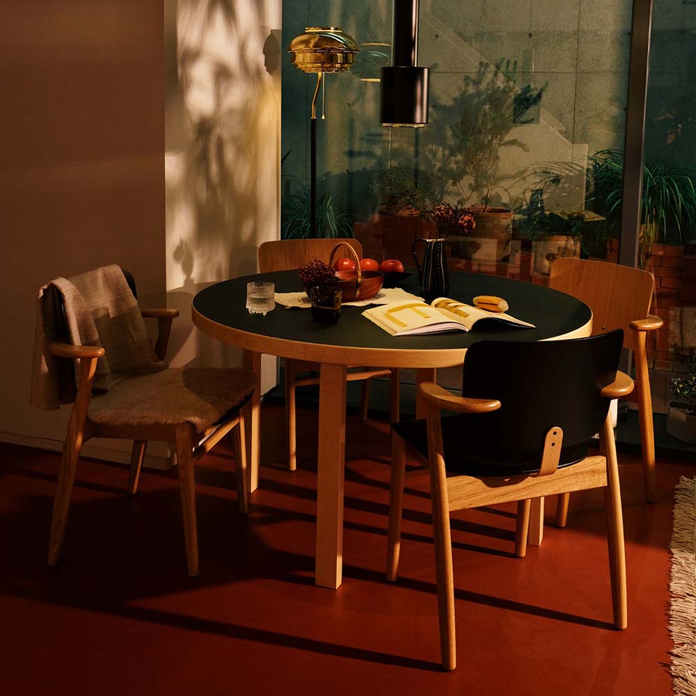 Domus Chair w. Leather Seat & Back - Artek - 2