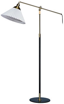Model 349 Brass/black Floor lamp - LE KLINT