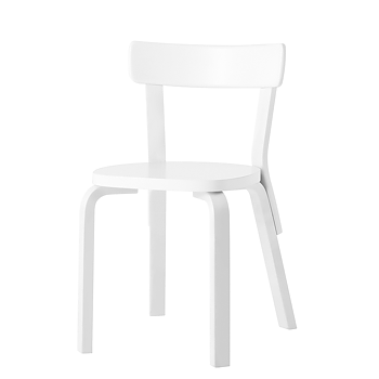 Chair 69 White  - Aalto - In stock