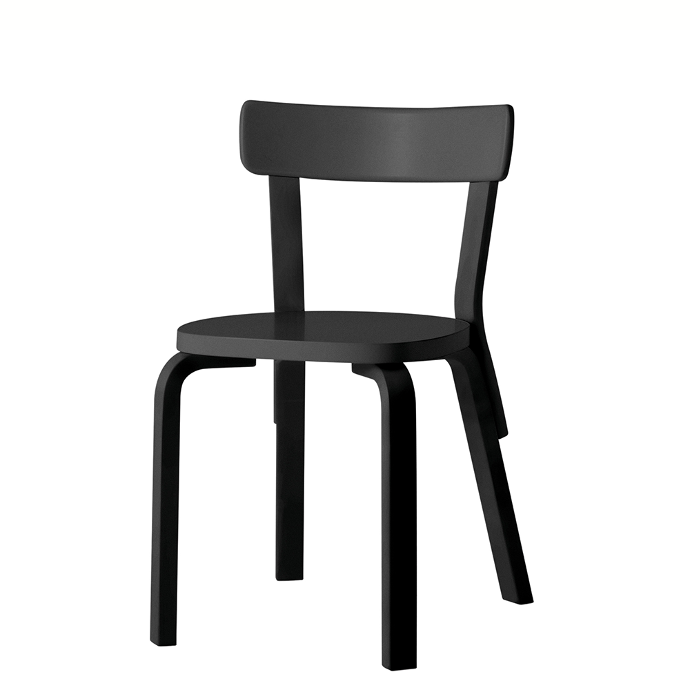 Stol 69 Black - Aalto - I lager