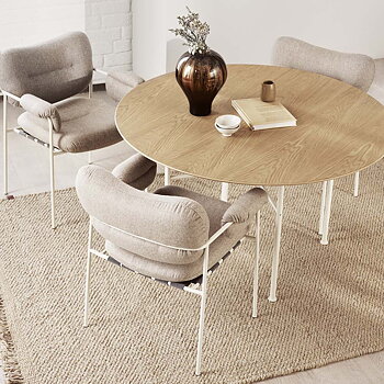Bollo Dining Chair (fabric) - Fogia