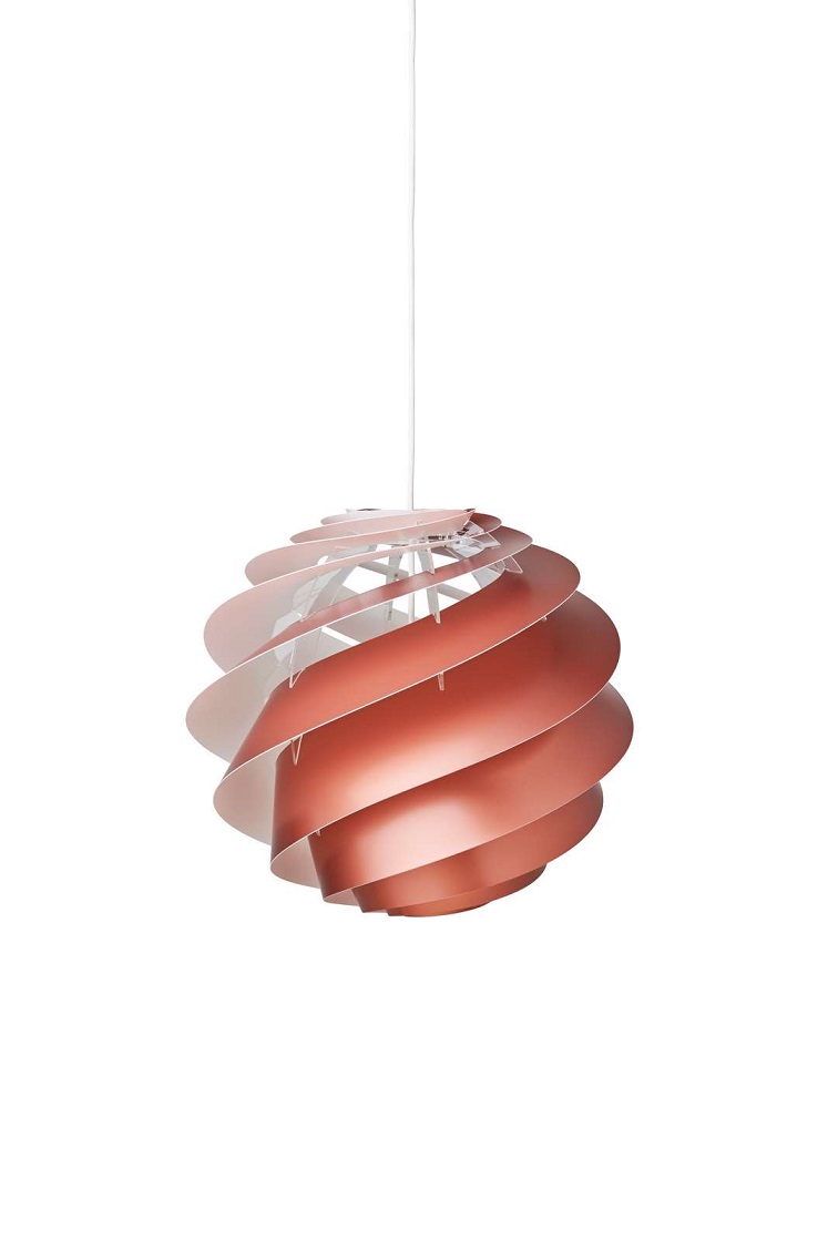 Swirl 3 Koppar Pendel - LE KLINT - 5