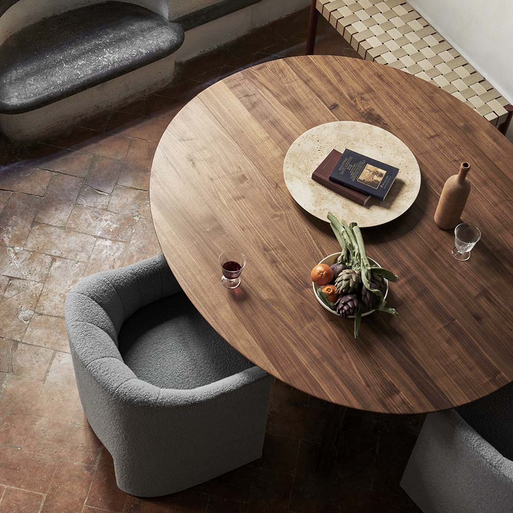 Drop Leaf HM6 Bord 142x163 cm Valnöt - & Tradition - Quickship - 2