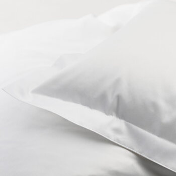 DUX Pillowcase Satin Plain White