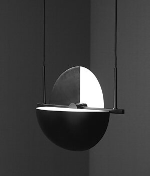Trapeze Pendant Black