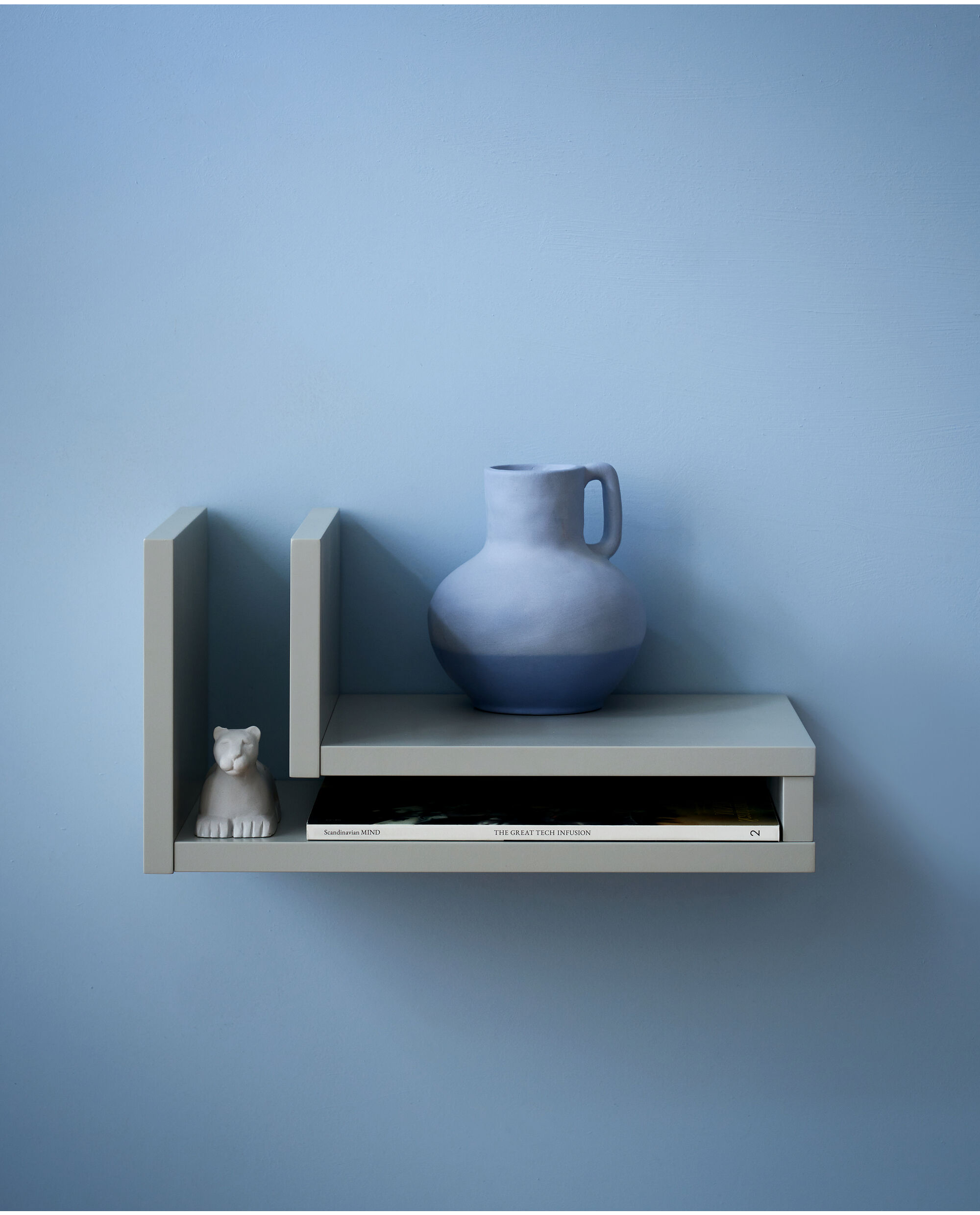 F-Shelf White Right - In stock - Maze - 3