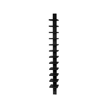 Pilaster Shelf (black birch) - I lager - Källemo