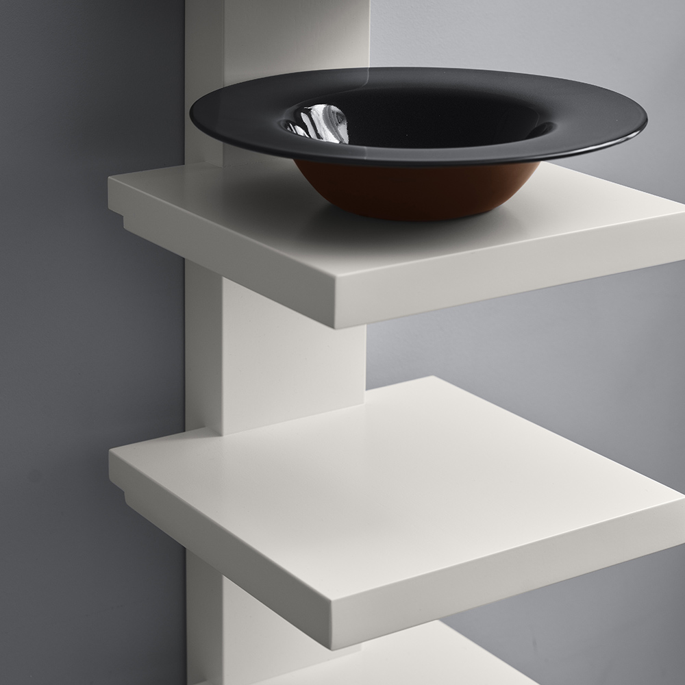 Pilaster Hylla (svart björk) - I lager - Källemo - 4