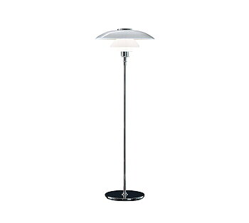 PH 4½ - 3½ Glass Floor Lamp