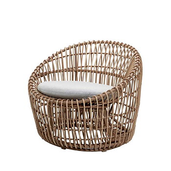 Nest Rund Stol Utomhus - Cane-Line