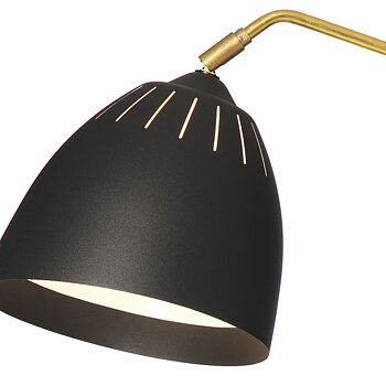 Lean Golvlampa Svart - Örsjö Belysning
