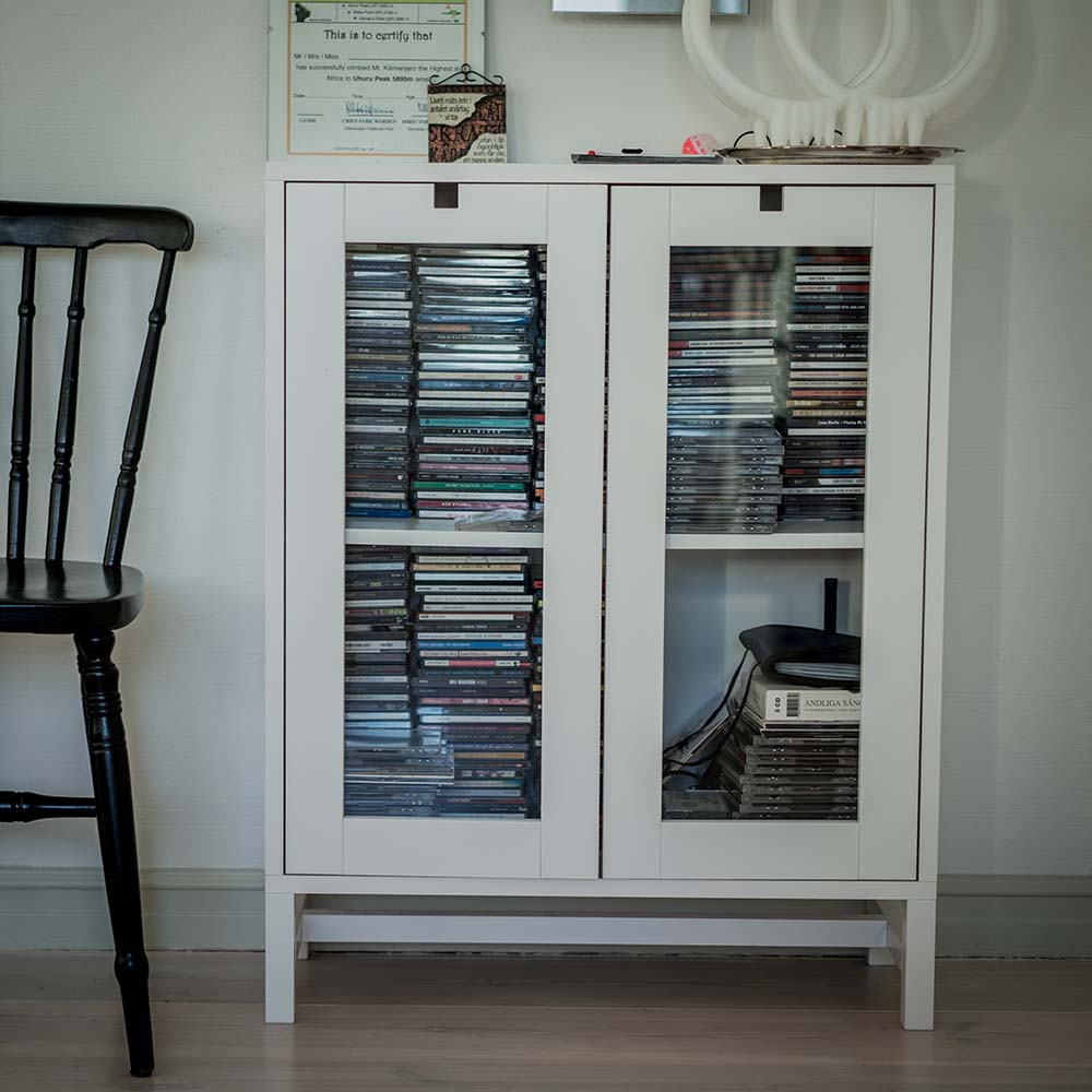 Falsterbo Cabinet glass H90 cm - Design bargin/Disply item* - Mavis - 4