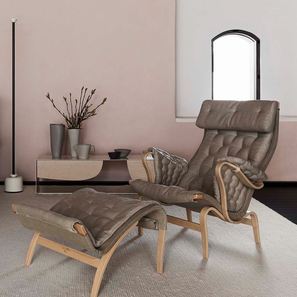 Pernilla 69 Armchair (Elmo Rustical Leather) - Dux - 4