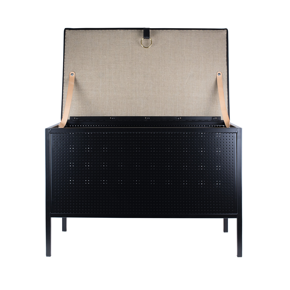 Frank Storage Bench Black  - Maze - 2