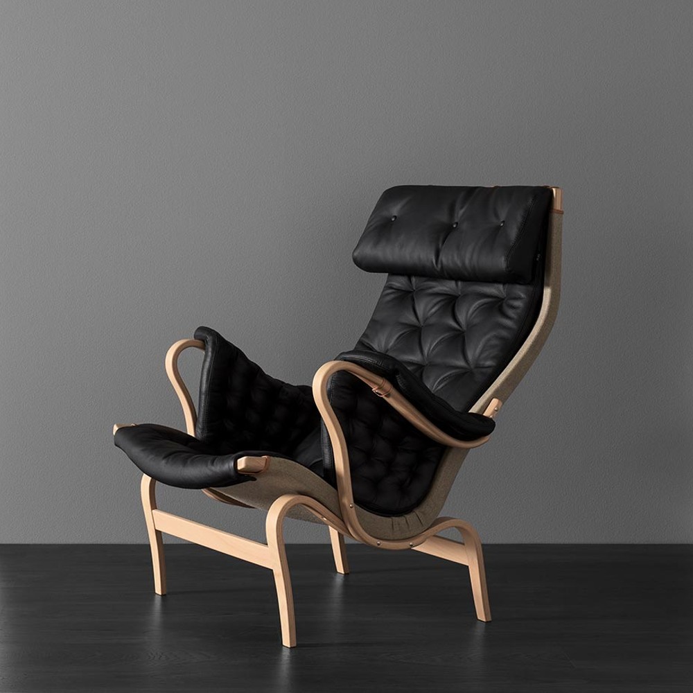 Pernilla 69 Armchair (ElmoSoft Leather) - Dux - 2