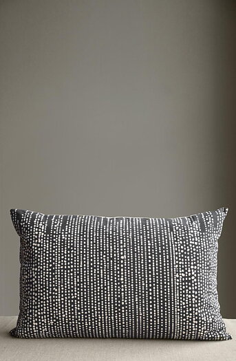 Kudde Dribble Svart 40x60 cm