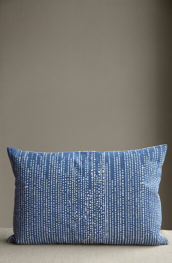 Kudde Dribble Indigo 40x60 cm