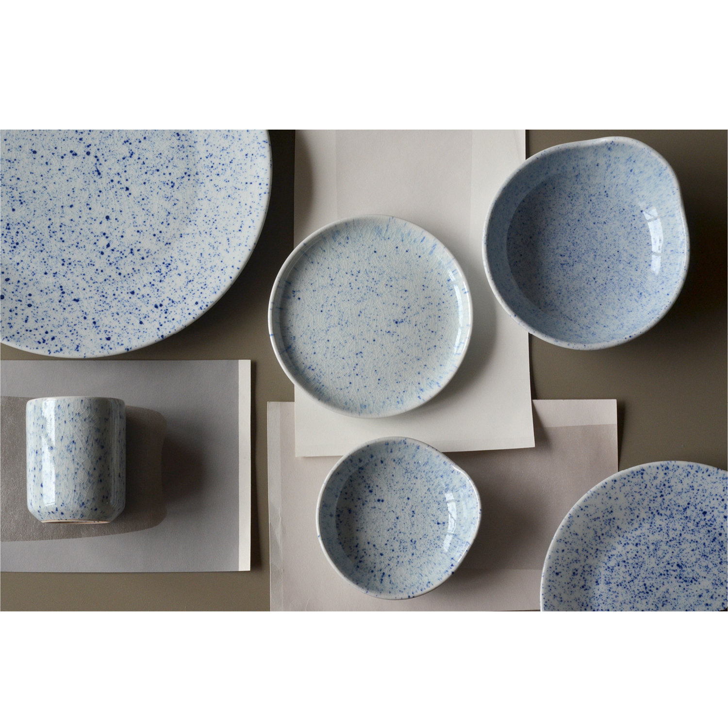 Vingskål PURE Stain blue - 6