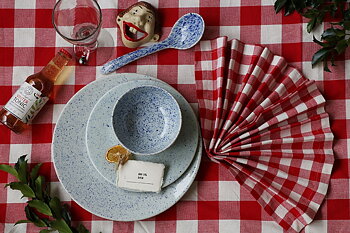 Tallrik 28 cm PURE Stain blue