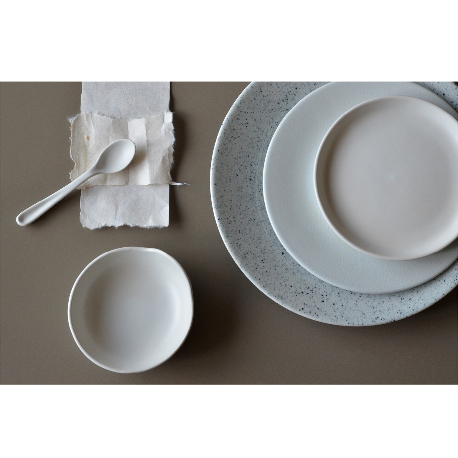 Tallrik 28 cm PURE Stain black - 5