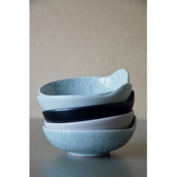 Vingskål stor PURE Stain blue