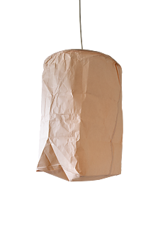 Papperslampa Khom Loy Terracotta