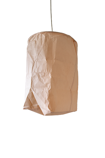 Papperslampa Khom Loy Terracotta