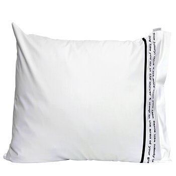 Hotellörngott True Luxury svart 65x65 cm
