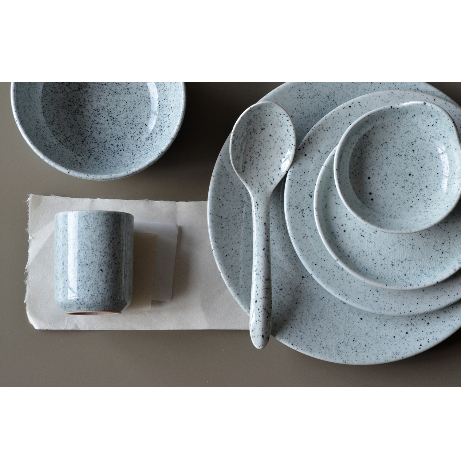 Tallrik 20 cm PURE Stain black - 4