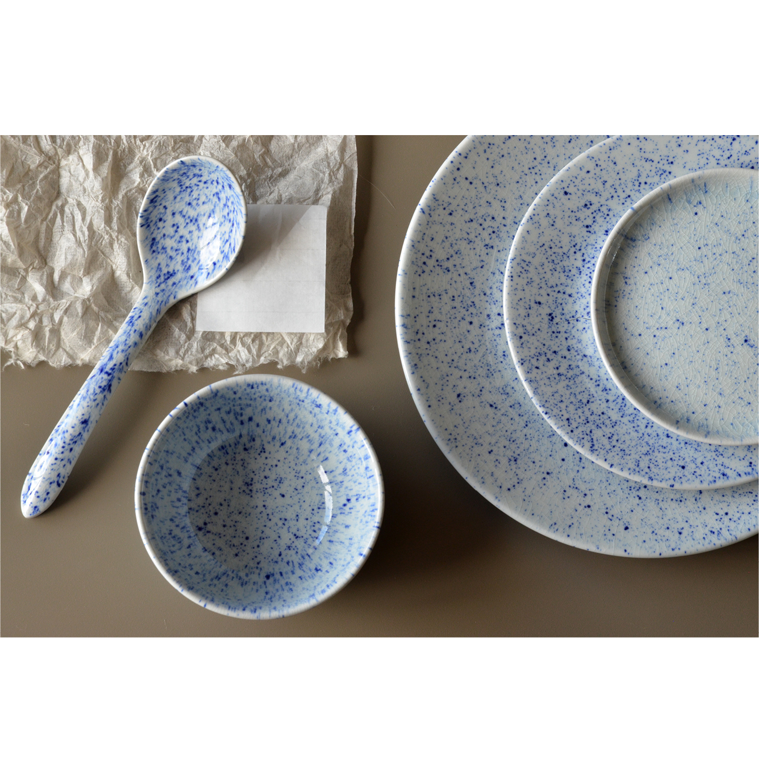 Tallrik 20 cm PURE Stain blue - 5