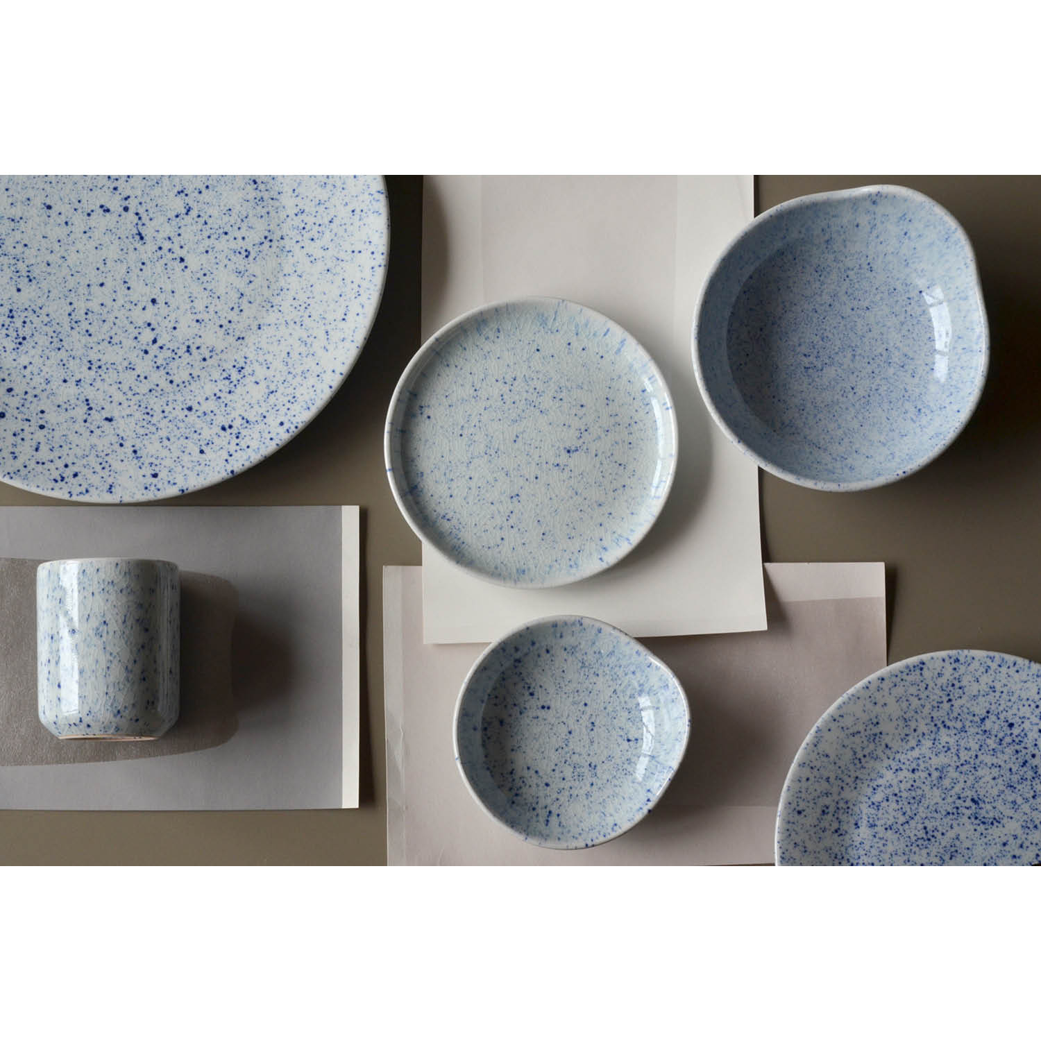 Tallrik 20 cm PURE Stain blue - 7