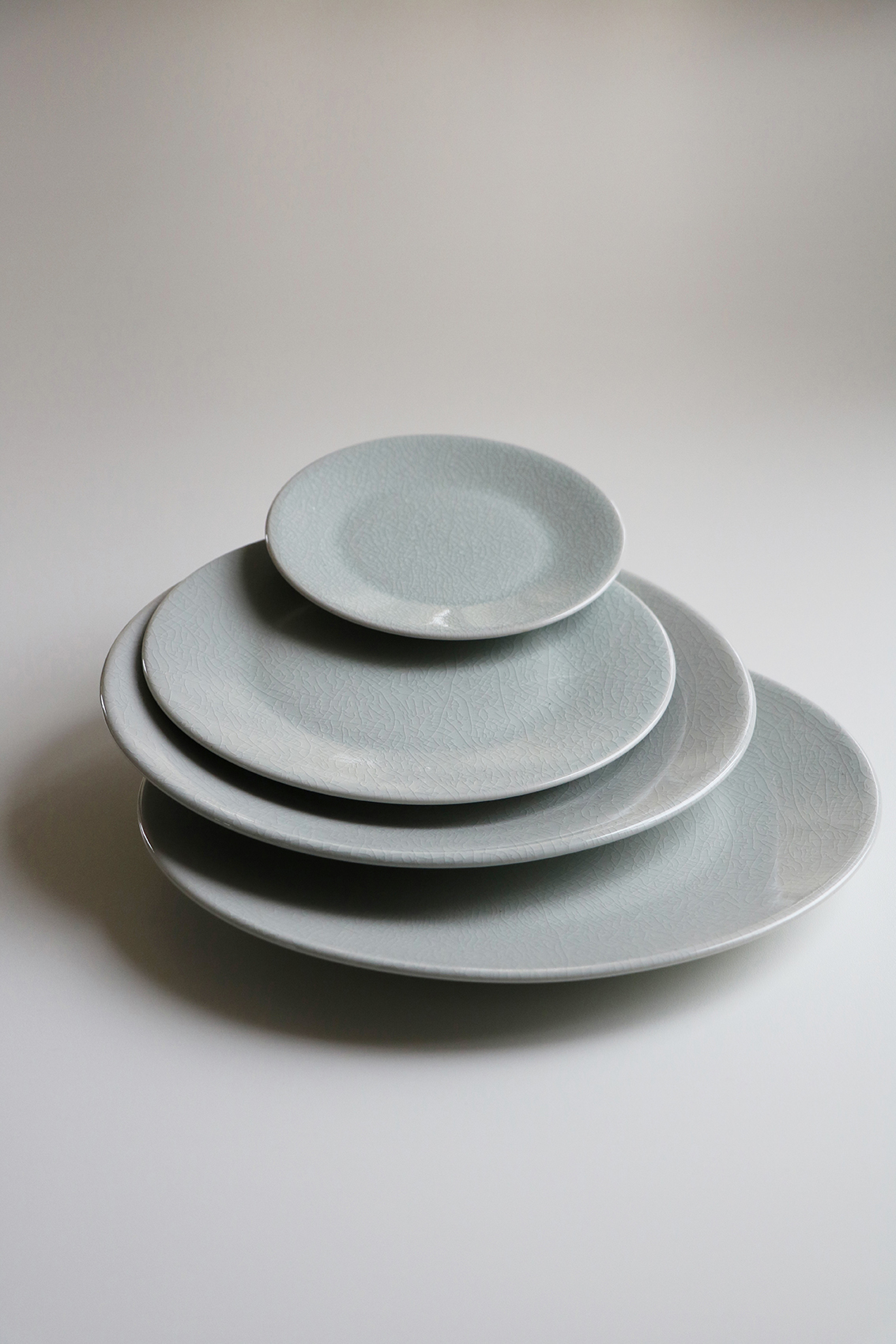 Tallrik 28 cm PURE Clear celadon