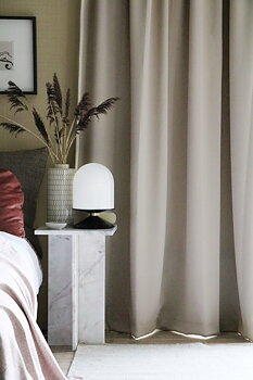 Mörkläggande hotellgardin Sandnatur Höjd 290 cm