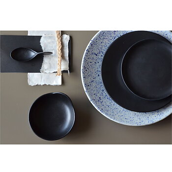 Tallrik 20 cm PURE Black