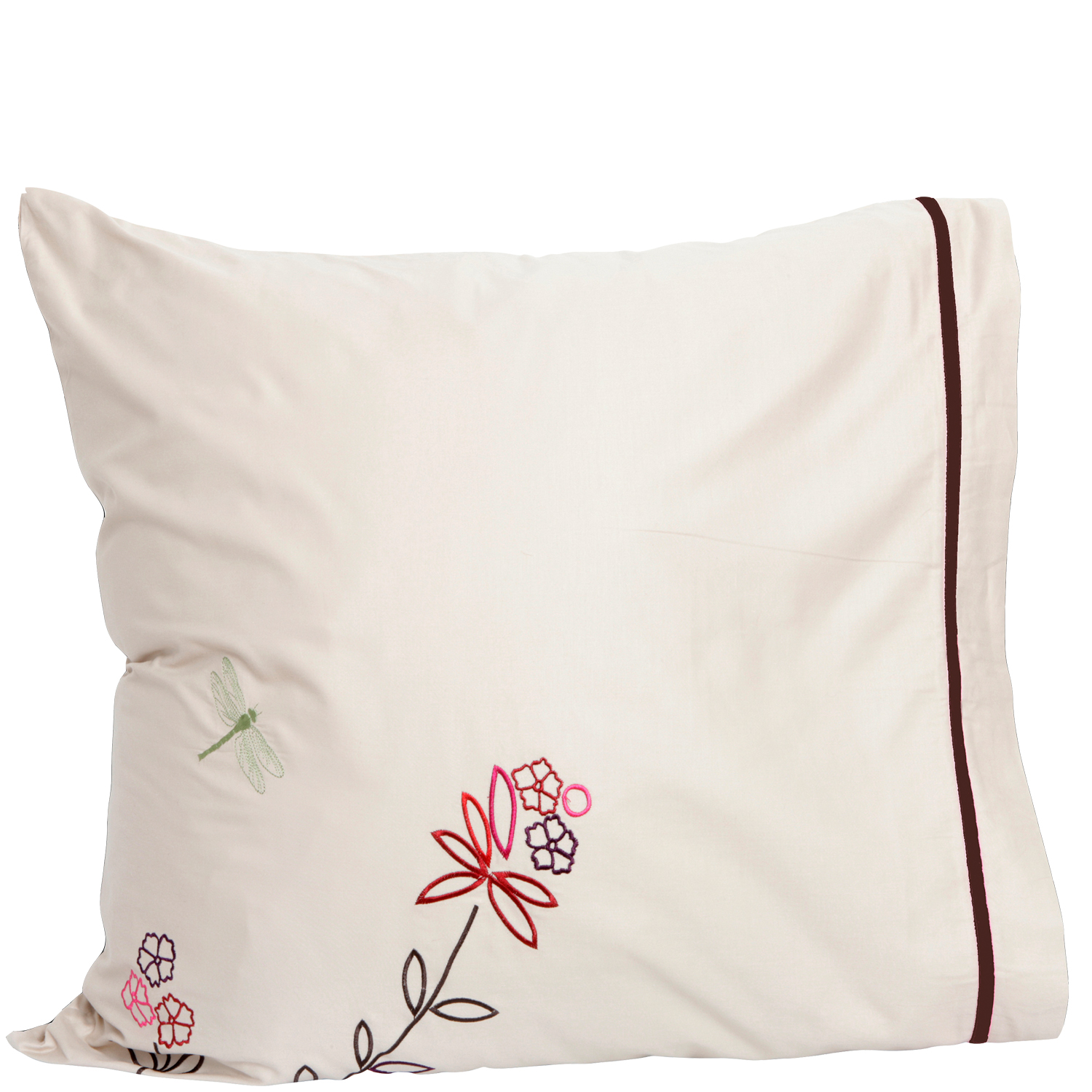 Hotellörngott Vintage Flower Natural 65x65 cm